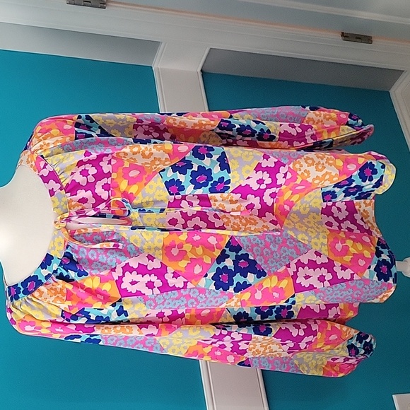 Emily Wonder Keyhole Long Sleeve Top XL - Picture 1 of 6